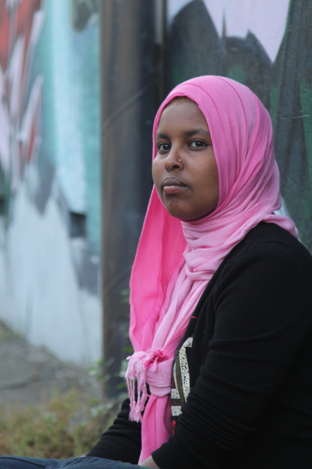 Hani Aden is a Somali poet and refugee living in community detention in Sydney after spending eleven months on Christmas Island. &nbsp; Photograph credit: Nicholas Olle