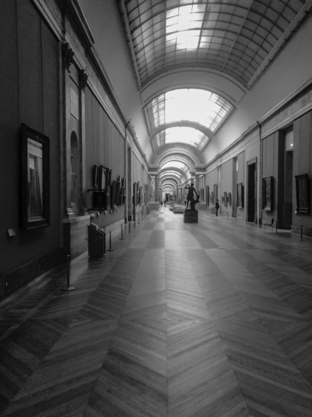 'Silent and Empty Louvre' Photography by Eva Strus