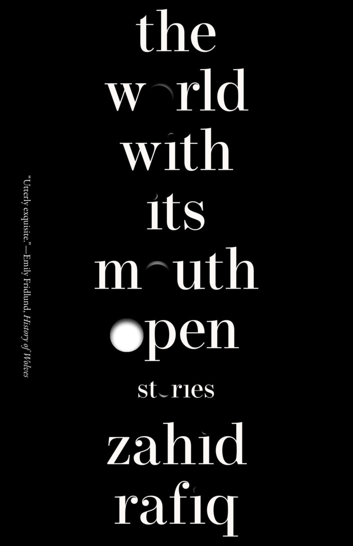 "The World With Its Mouth Open" by Zahid Rafiq cover photo